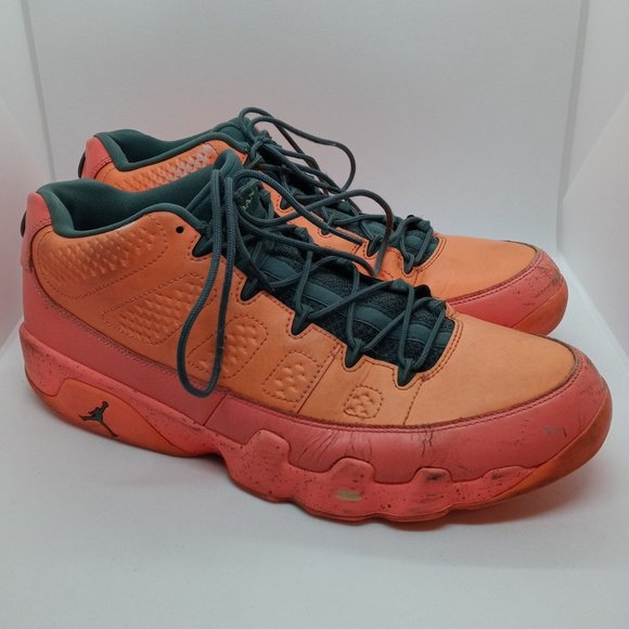 Nike Air Jordan 9 IX Retro Low Bright Mango sz 14